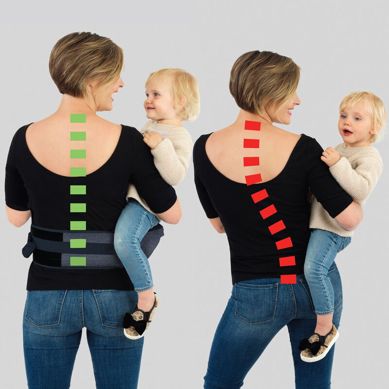 Hip Seat Baby Carrier Denim image number 5